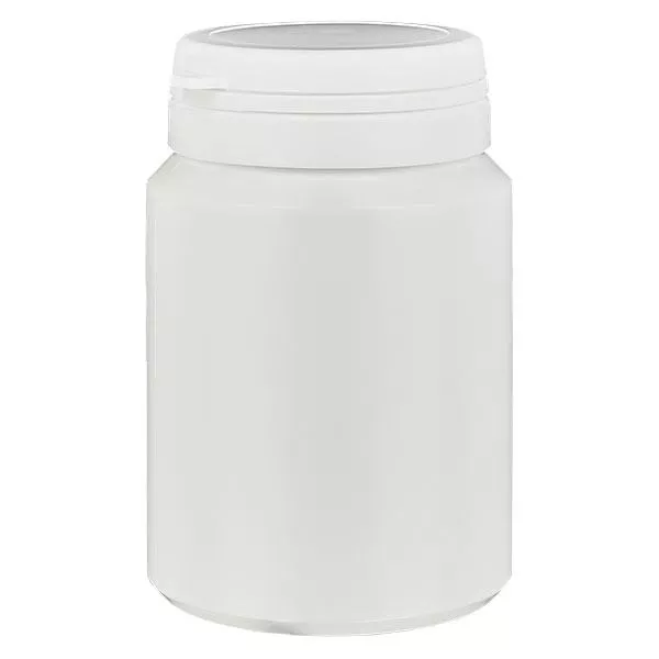 Kapselask 150 ml vit med Jaycap säkerhetsförslutning vit Kapselask 150 ml vit med Jaycap säkerhetsförslutning vit
