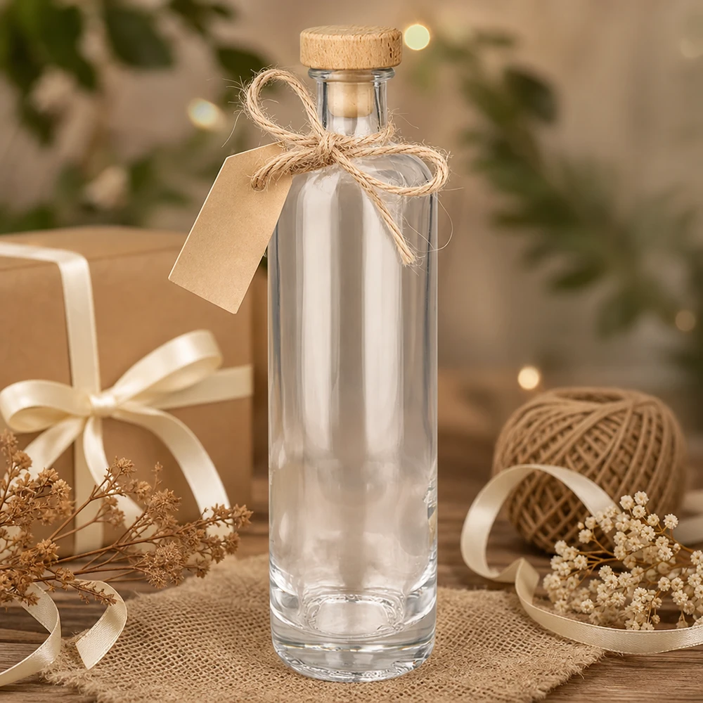 500 ml glasflaska Ella med kork med trähandtag UNiTWIST® 500 ml glasflaska Ella med kork med trähandtag UNiTWIST®