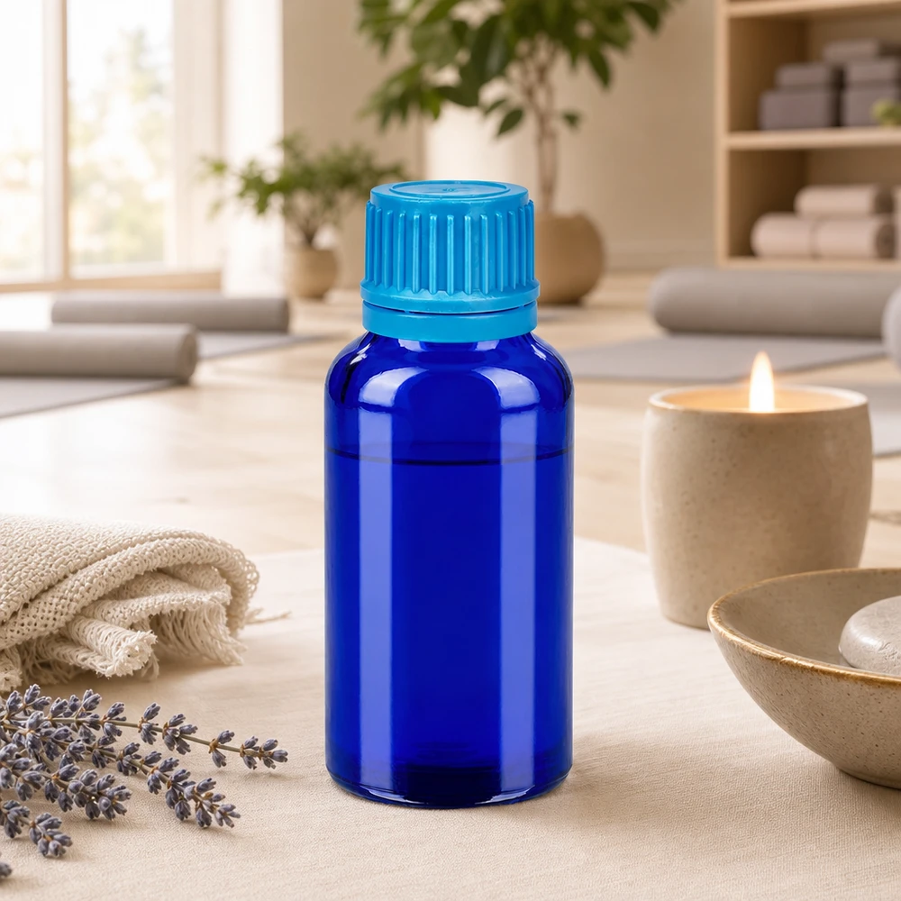 Praktisk 30 ml flaska med säkert lock för DIY-kosmetik och wellness-tillämpningar