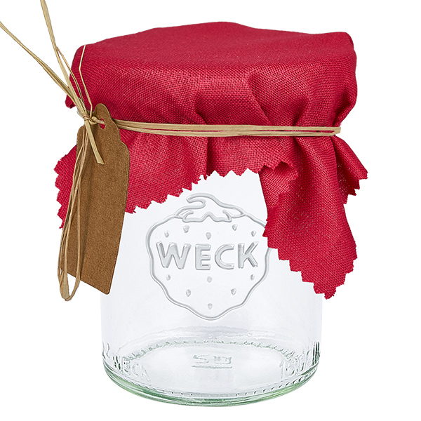 Smyckes servett, rödbrun, fyrkantig, 12 cm