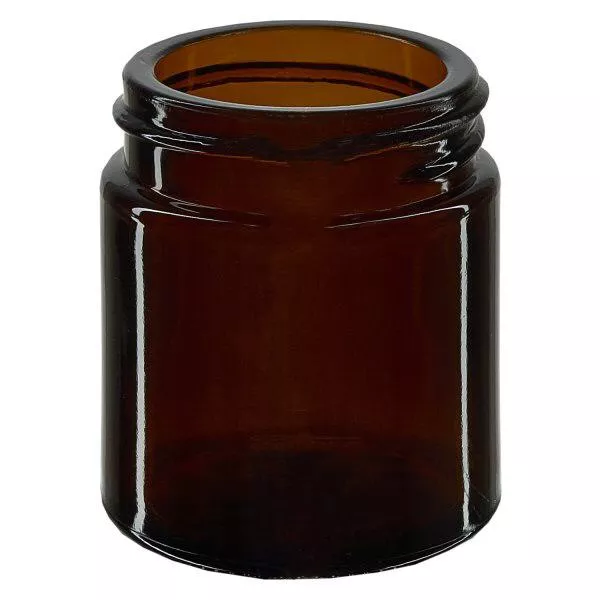 30ml glasburk. brun utan lock, gänga 38mm/R3 ApoGlas 30ml glasburk. brun utan lock, gänga 38mm/R3 ApoGlas