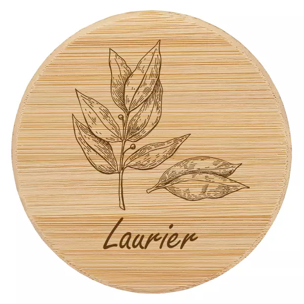 Couvercle i trä "Laurier" för WECK RR60 Couvercle i trä "Laurier" för WECK RR60