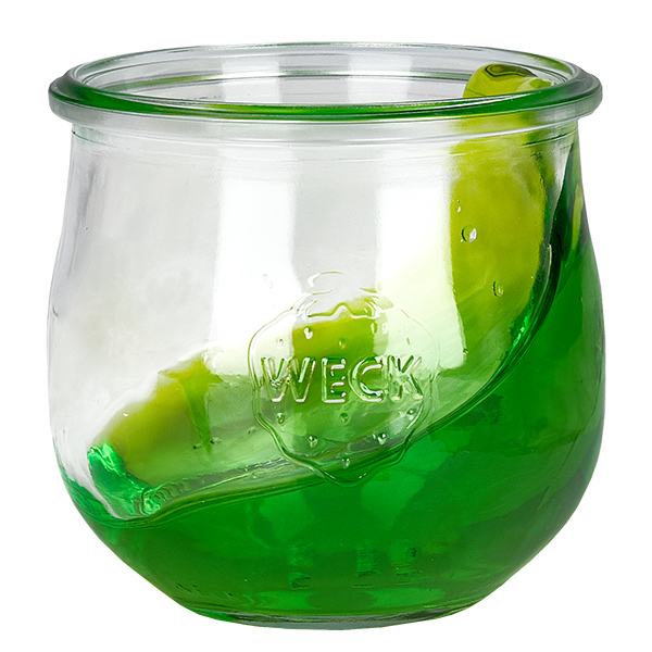 Set med 24 Weck-burkar, 370 ml, tulpanformade Set med 24 Weck-burkar, 370 ml, tulpanformade