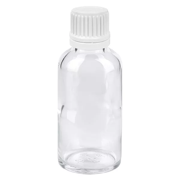 30ml Droppflaska 0.7mm vit med säkerhetslock ClearLine UT18/30 30ml Droppflaska 0.7mm vit med säkerhetslock ClearLine UT18/30