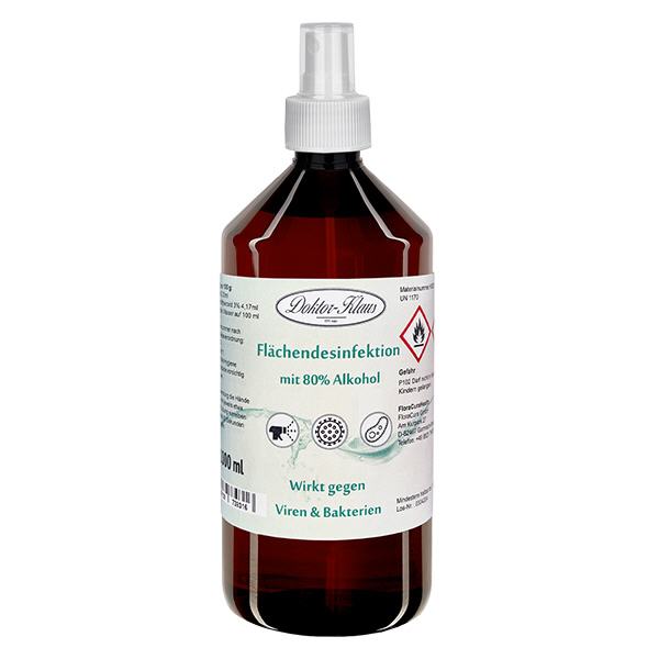 Ytdesinfektionsspray 1000ml Doktor-Klaus Ytdesinfektionsspray 1000ml Doktor-Klaus