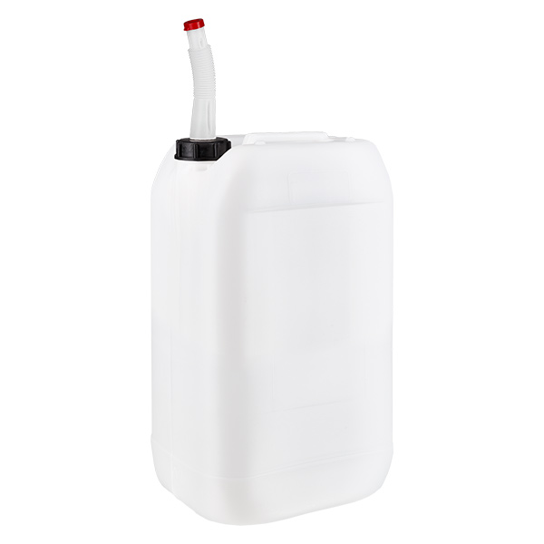 Dunk 15 liter med flexutloppsrör Dunk 15 liter med flexutloppsrör