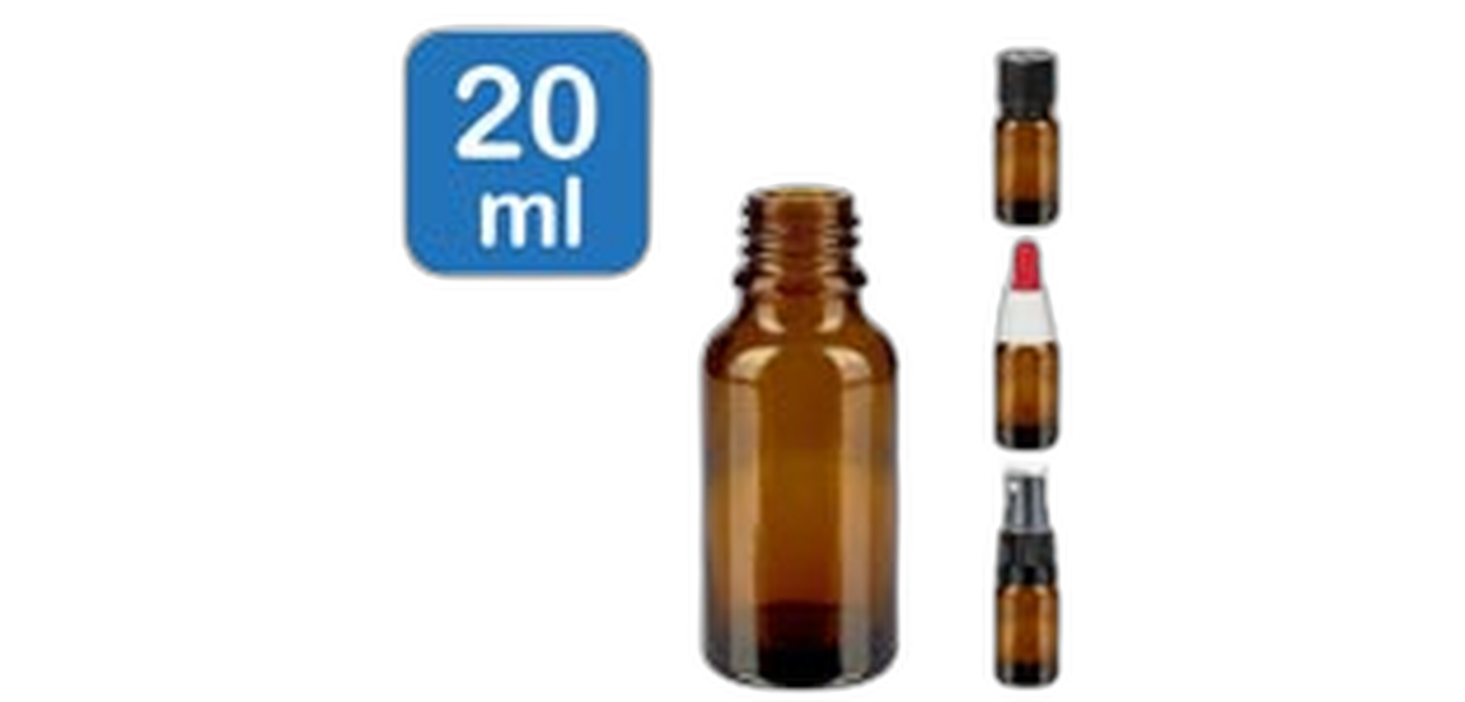 Apoteksflaskor BrownLine 20 ml UT18