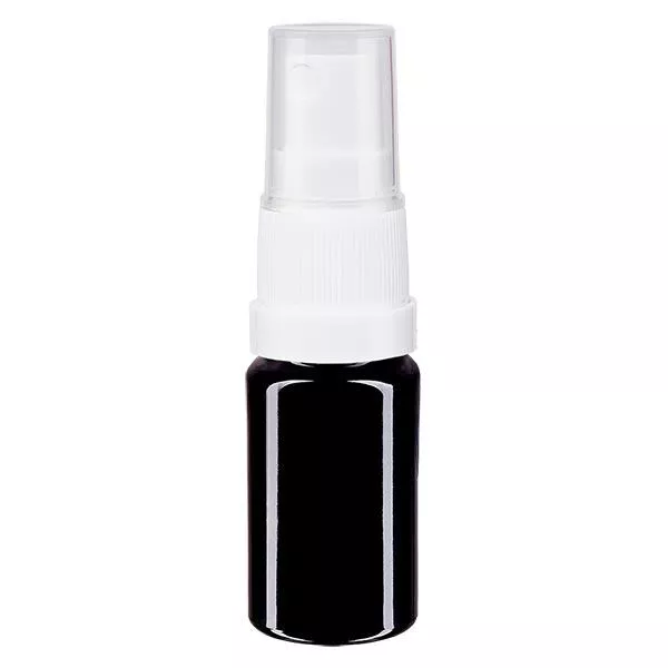 Apoteksflaska violett 5ml spraytillsats vit Apoteksflaska violett 5ml spraytillsats vit