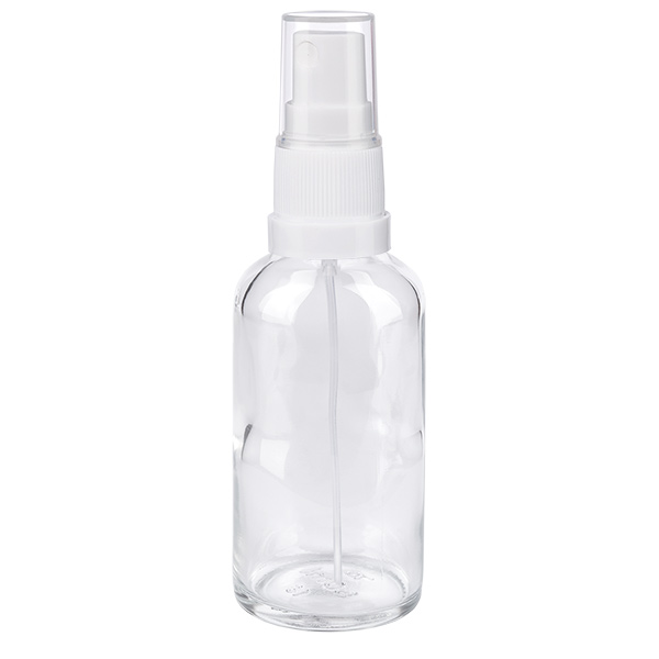 50ml Sprayflaska vit/transparent standardlock ClearLine UT18/50 50ml Sprayflaska vit/transparent standardlock ClearLine UT18/50