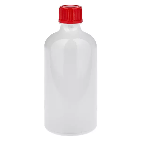 100 ml flaska 11 mm skruvkork röd Standard WhiteLine UT18/100 100 ml flaska 11 mm skruvkork röd Standard WhiteLine UT18/100