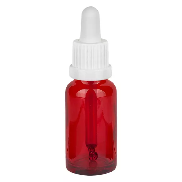 20 ml pipettflaska vit med sabotagesäker förslutning RedLine UT18/20 20 ml pipettflaska vit med sabotagesäker förslutning RedLine UT18/20