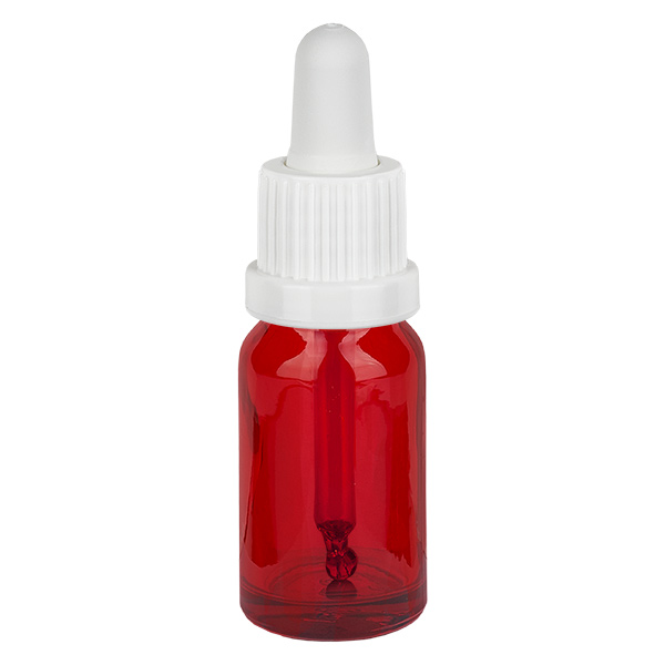 10 ml pipettflaska vit med säkerhetsförslutning RedLine UT18/10
