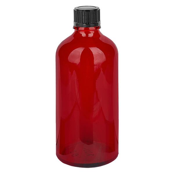100ml flaska 11mm skruvkork svart standard RedLine UT18/100 100ml flaska 11mm skruvkork svart standard RedLine UT18/100