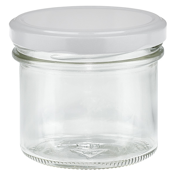 125 ml muggar med lock BasicSeal vit UNiTWIST