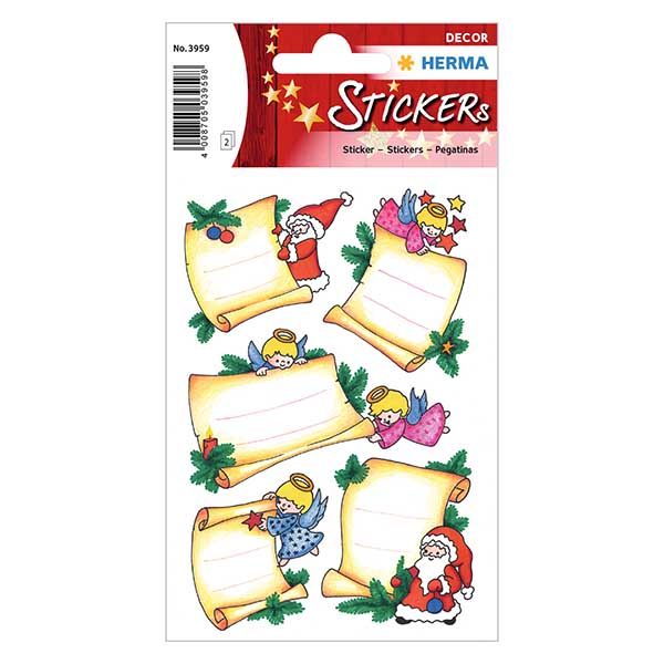 Klistermärken med julbokstäver (10 klistermärken med glitter) Klistermärken med julbokstäver (10 klistermärken med glitter)