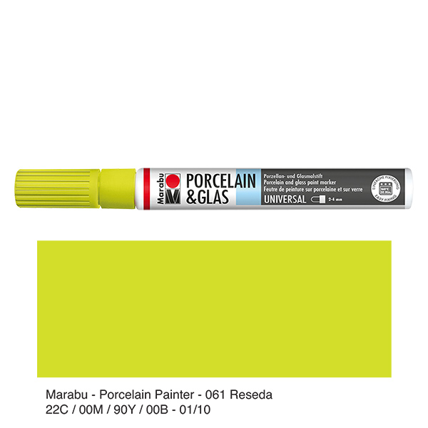 Krita Reseda 2-4mm för glas/porcelän Krita Reseda 2-4mm för glas/porcelän