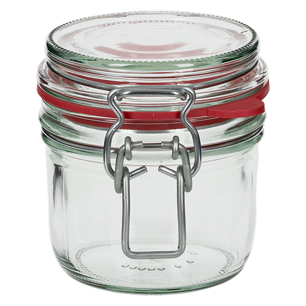 255ml förvaringsburk med gummiring och svängbar topp UNiTWIST