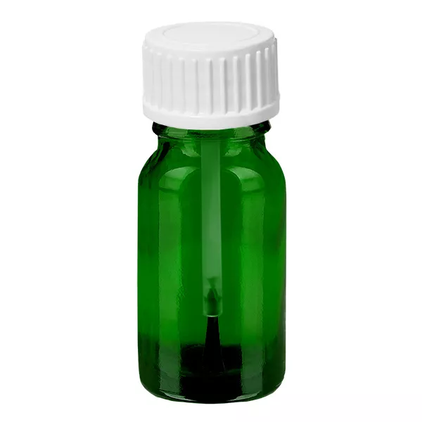 10ml penselflaska vit standardlock GreenLine UT18/10 10ml penselflaska vit standardlock GreenLine UT18/10
