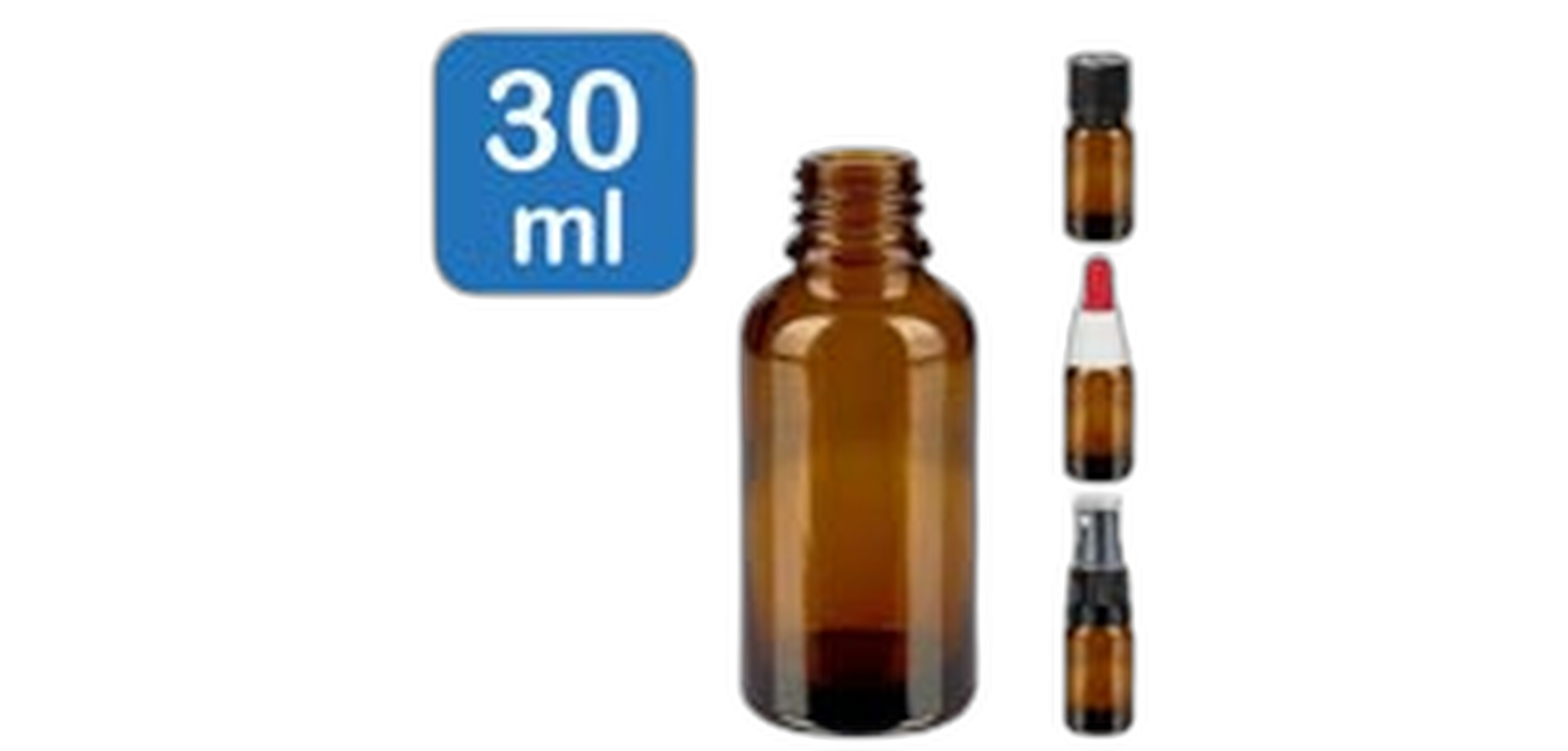Apoteksflaskor BrownLine 30 ml UT18