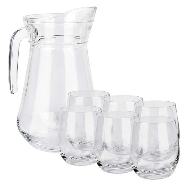 Glaskanna Frankrike 1,6 liter & 6 glas Doktor-Klaus Glaskanna Frankrike 1,6 liter & 6 glas Doktor-Klaus