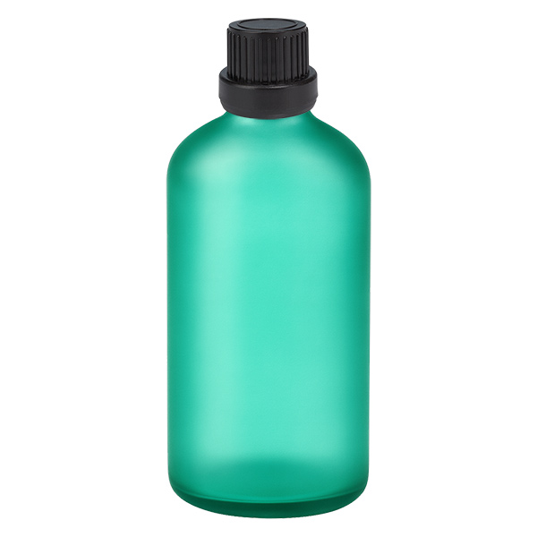 100ml Droppflaska 2mm svart med säkerhetsförslutning GreenLine UT18/100 100ml Droppflaska 2mm svart med säkerhetsförslutning GreenLine UT18/100
