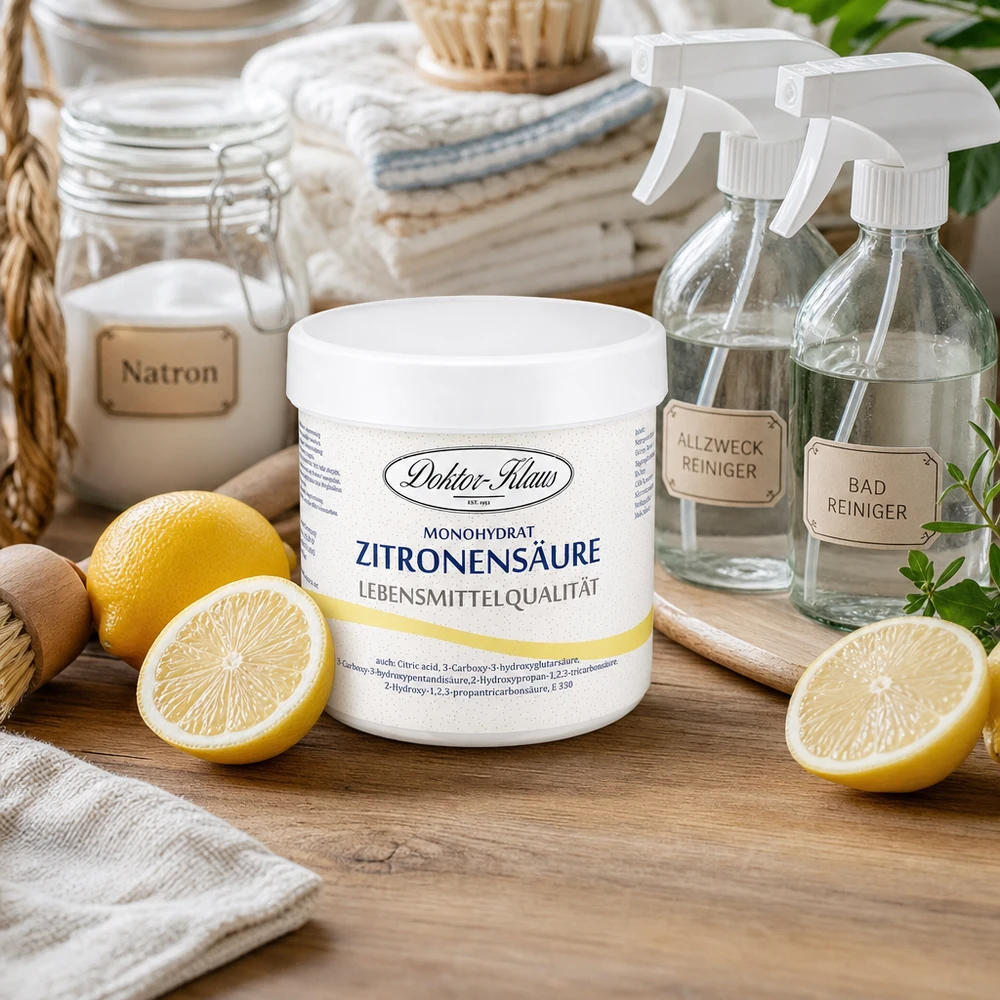 Citronsyra 250g Doktor-Klaus Biologische Haushaltsreinigung 250g Zitronensäure Doktor-Klaus mit natürlichen Zutaten