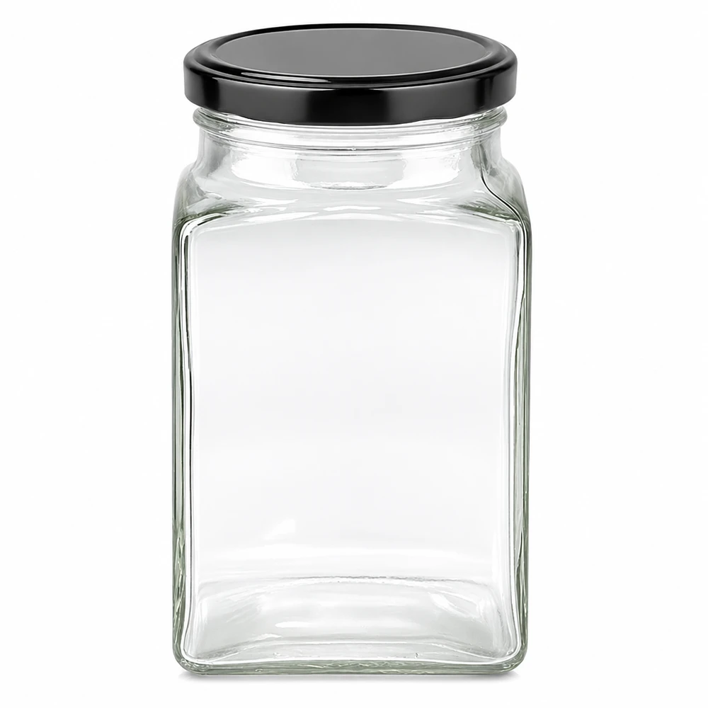 Tetra burk 260 ml med lock BasicSeal svart UNiTWIST Tetra burk 260 ml med lock BasicSeal svart UNiTWIST