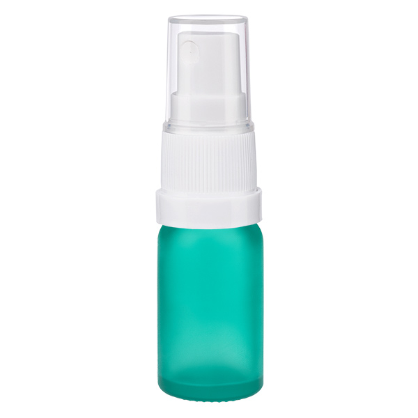 10ml Sprayflaska vit/transparent standardlock GreenLine UT18/10 10ml Sprayflaska vit/transparent standardlock GreenLine UT18/10