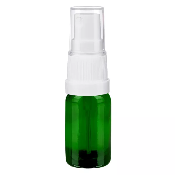 10ml Sprayflaska vit/transparent standardlock GreenLine UT18/10 10ml Sprayflaska vit/transparent standardlock GreenLine UT18/10