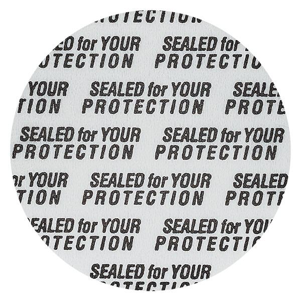 Självhäftande säkerhetsförsegling för kosmetikburk 10 ml (1001574)