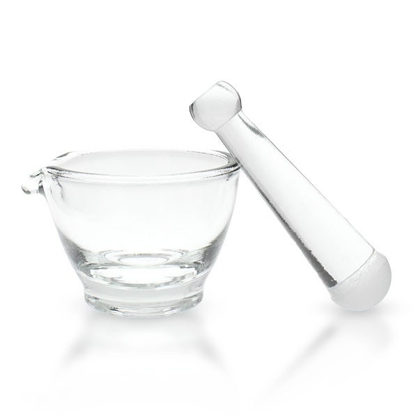 Mortel och mortelstöt ø80mm, slät yta