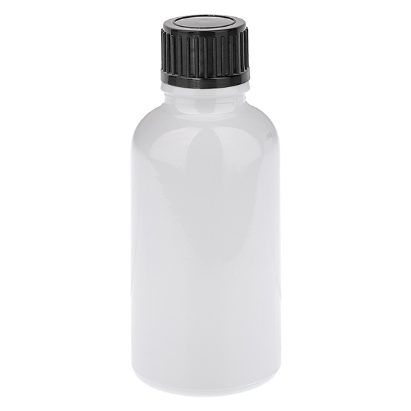 30 ml flaska 11 mm skruvkork svart standard WhiteLine UT18/30 30 ml flaska 11 mm skruvkork svart standard WhiteLine UT18/30