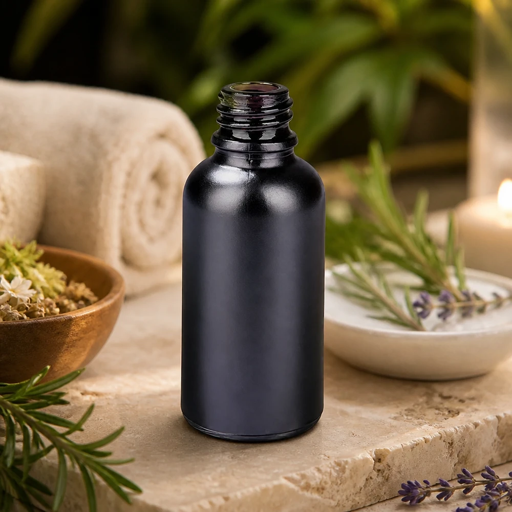 30ml apoteksflaska BlackLine UT18/30 UNiTWIST Kompakt 30 ml apoteksflaska BlackLine UT18/30 UNiTWIST för aromaterapeutiska oljor och essenser