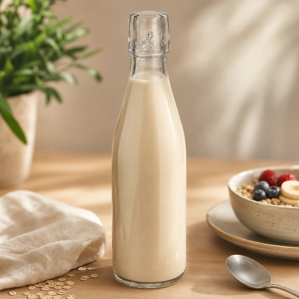 250ml glasflaska utan svängbar topp UNiTWIST