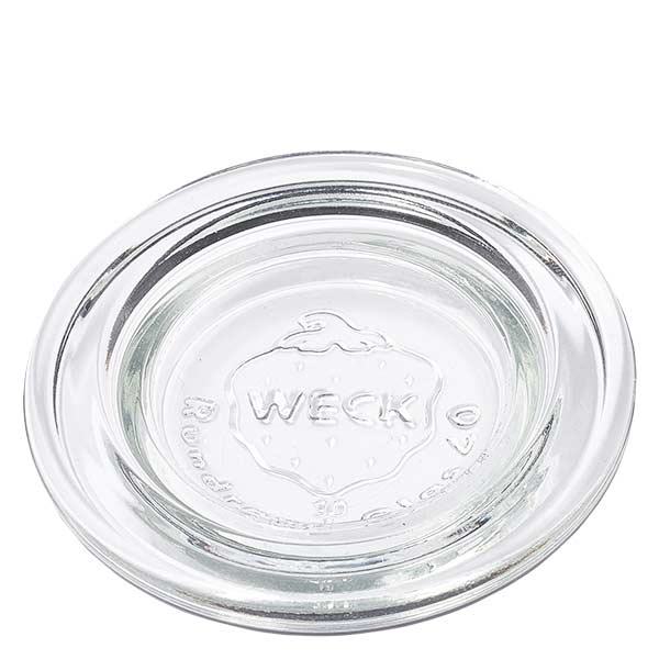 WECK glaslock RR40 WECK glaslock RR40 transparent rund av glas för konserveringsburkar och konserveringsburkar för konservering