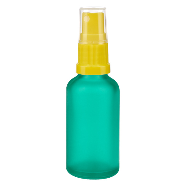 50ml Sprayflaska gul/transparent standardlock GreenLine UT18/50