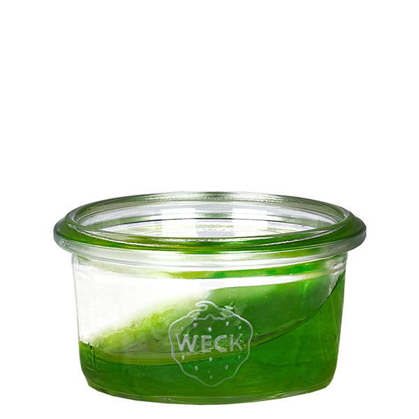 Set med 24 Weck-burkar för delikatesser på 50 ml Set med 24 Weck-burkar för delikatesser på 50 ml