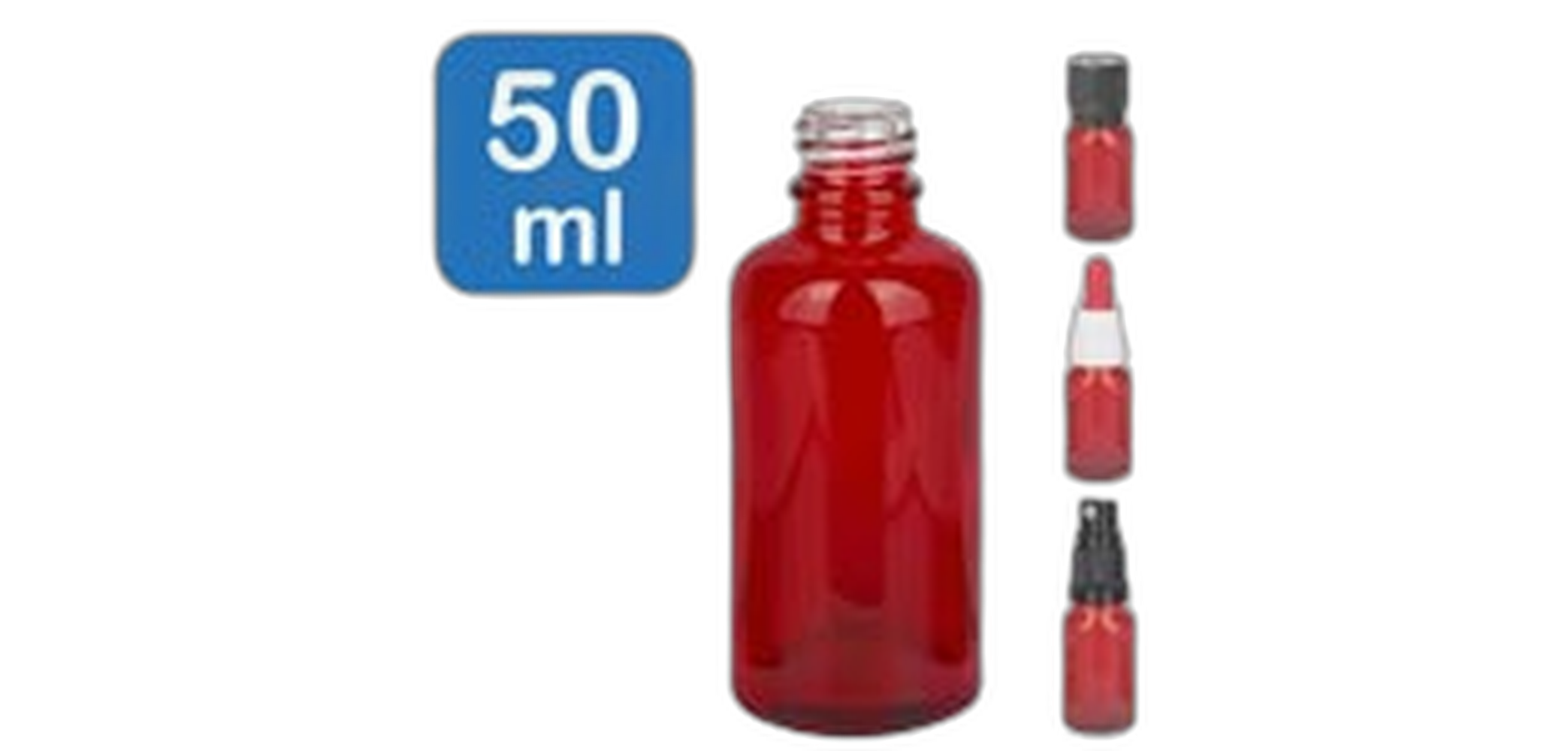 RedLine apoteksflaskor, 50 ml