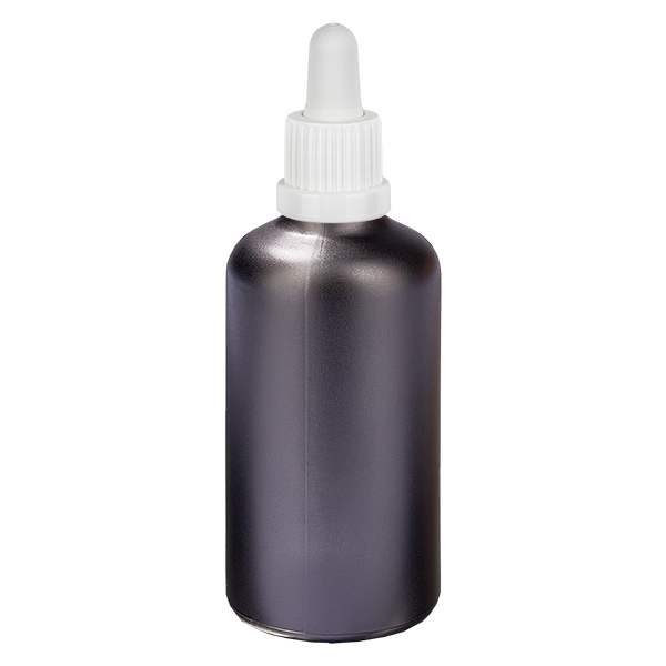 100 ml pipettflaska vit med säkerhetsförslutning BlackLine UT18/100 100 ml pipettflaska vit med säkerhetsförslutning BlackLine UT18/100