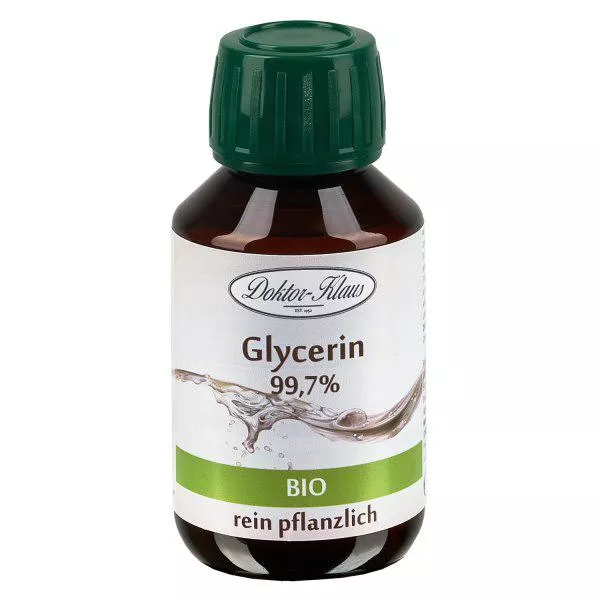 Organisk glycerin (99,7%) 100 ml Doktor-Klaus Organisk glycerin (99,7%) 100 ml Doktor-Klaus