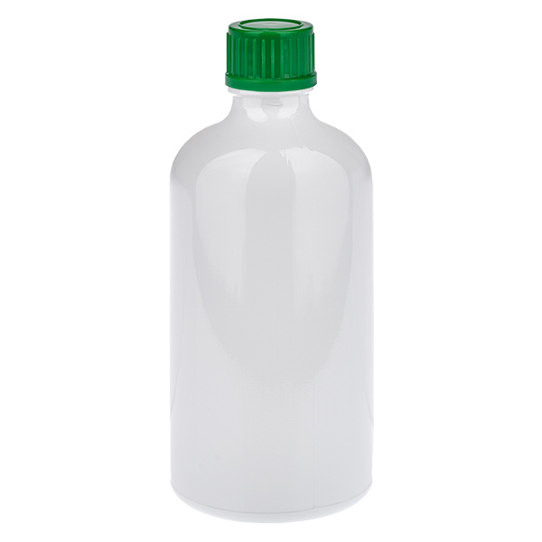 100 ml flaska 11 mm skruvkork grön Standard WhiteLine UT18/100 100 ml flaska 11 mm skruvkork grön Standard WhiteLine UT18/100