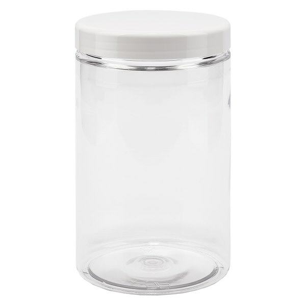 Petpacker 400ml kristallklar öppning 70mm inkl. lock Petpacker 400ml kristallklar öppning 70mm inkl. lock