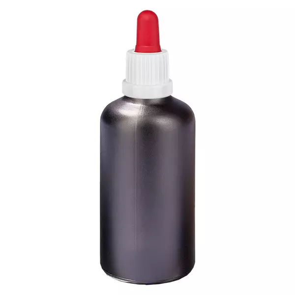100 ml pipettflaska vit/röd med säkerhetsförslutning BlackLine UT18/100 100 ml pipettflaska vit/röd med säkerhetsförslutning BlackLine UT18/100