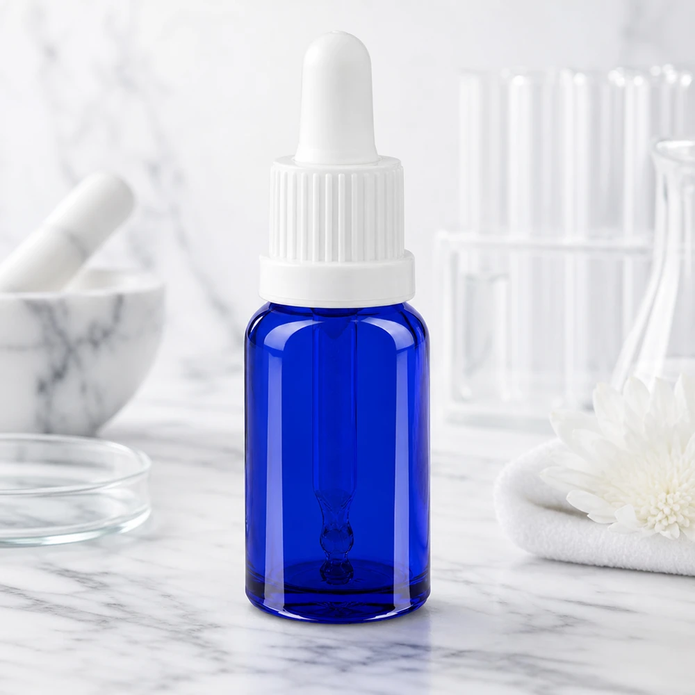 10 ml pipettflaska vit med säkerhetsförslutning BlueLine UT18/10