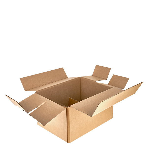 Glaslådor (25 st) med 6 fack 330x225x180mm