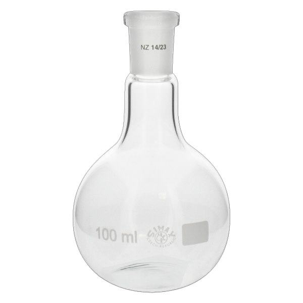 Höftkolv 100ml med standard slipad led (14/23)