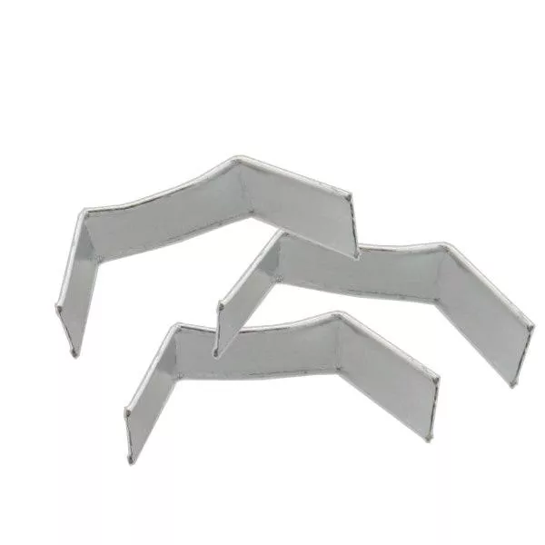 U-clip tejphållare silver (förpackning om 100) 40mm U-clip tejphållare silver (förpackning om 100) 40mm