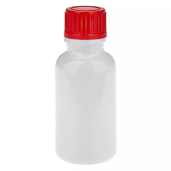 20 ml flaska 11 mm skruvkork röd Standard WhiteLine UT18/20 20 ml flaska 11 mm skruvkork röd Standard WhiteLine UT18/20