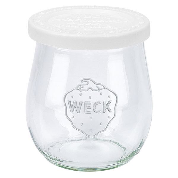 220ml tulpanburk med lock för färskhet WECK RR60