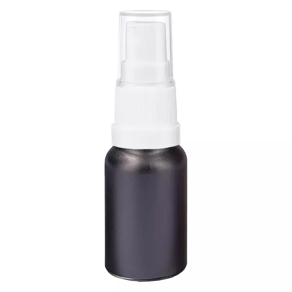 10ml Sprayflaska med vitt lock BlackLine UT18/10 10ml Sprayflaska med vitt lock BlackLine UT18/10